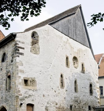 Alte Synagoge Erfurt, Nord- und Westfassade