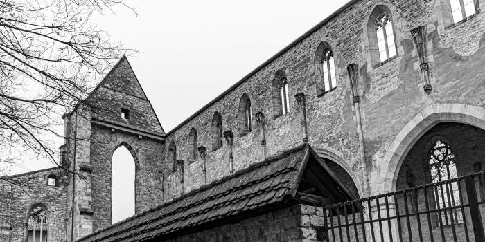 Gedenken an den 75. Jahrestag der Zerstörung der Barfüßerkirche