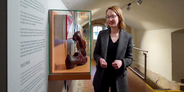 Kultur to go: Was hat ein Paar Schuhe mit der jüdischen Geschichte Erfurts zu tun?