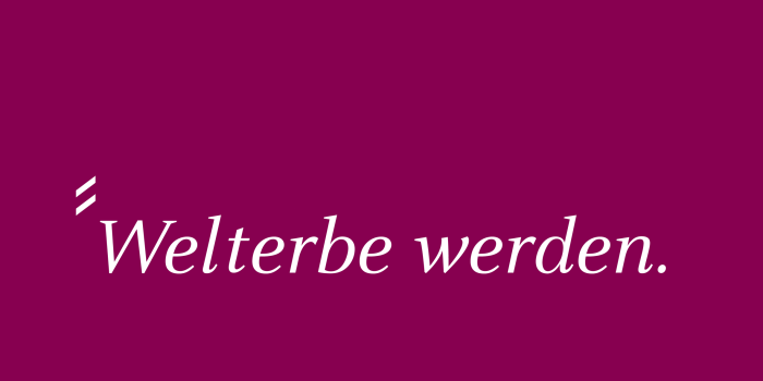 Hoffnung auf die Unesco-Welterbeliste