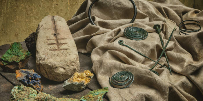Selbständige Entdeckertour durch die Ausstellung „Nabel der Welt. Erfurts archäologische Schätze“