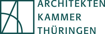 grünes, grafisches Logo der Architektenkammer Thüringen
