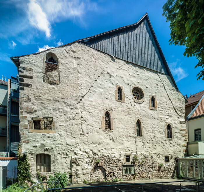 Hausfassade der alten Synagoge