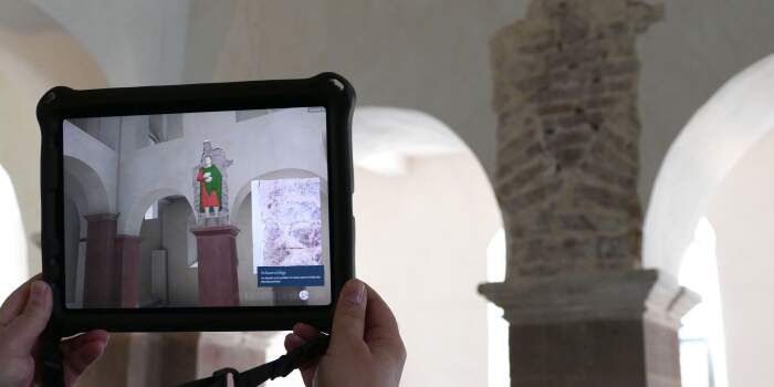 : Arain! trifft Augmented Reality: Synagogenabend zur karolingischen Bau- und Klosterkultur