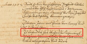 Foto: Rechnungsbuch der Stadt Erfurt von 1352 (Auszug) © Stadtarchiv Erfurt 1-1 2a Nr1 Alte Schrift in einem Buch