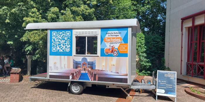 „Tacheles mit Simson“ auf dem Erfurter Fischmarkt