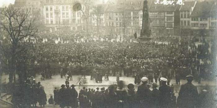 Die Revolution 1918/1919 in Erfurt im Spiegel der Stadtgeschichtsschreibung: Ein Vortrag von Thea Jacob