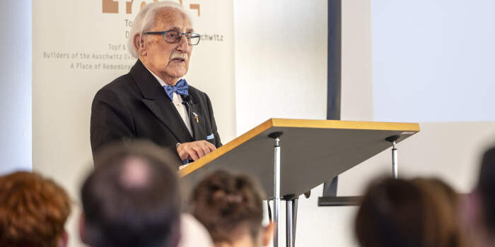 Begegnung mit dem 99-jährigen Holocaust-Überlebenden Dr. Leon Weintraub