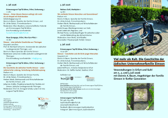 Flyer zur Veranstaltung über Simson im Juli 2026