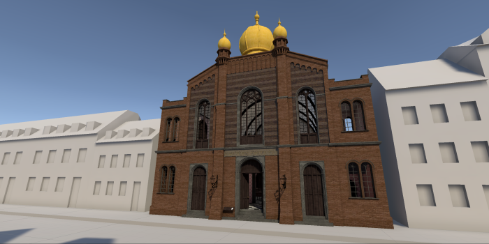 Virtuell rekonstruierte Große Synagoge Erfurt ist deutscher Beitrag für digitales europäisches Kulturerbe